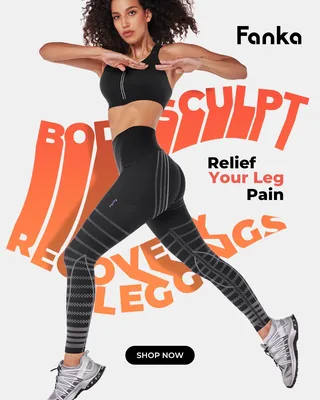 Publicité comparative dynamique leggings sculptants Fanka, active depuis 383 jours